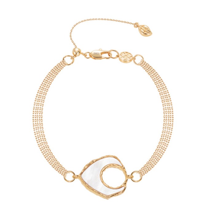 Orange Cube羽毛手链