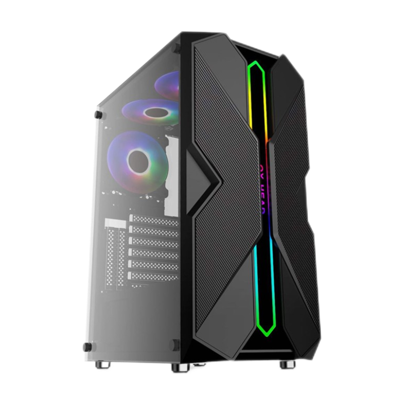 彐星 侧透游戏个性台式机