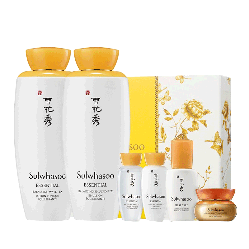 雪花秀 触感细腻 套装