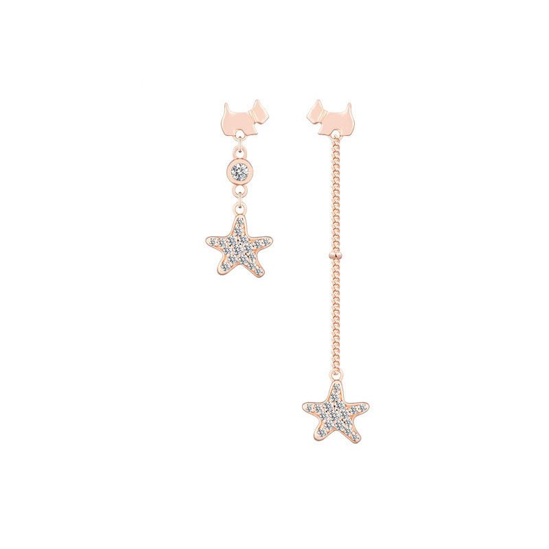 AGATHA小狗星星耳饰