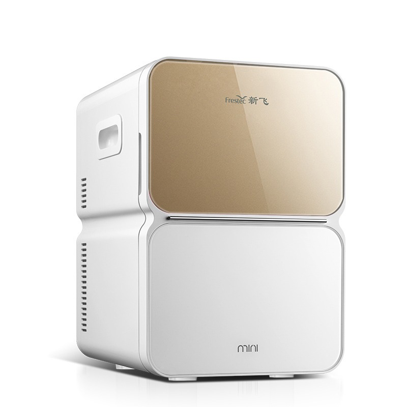 新飞 带化妆镜 车载冰箱