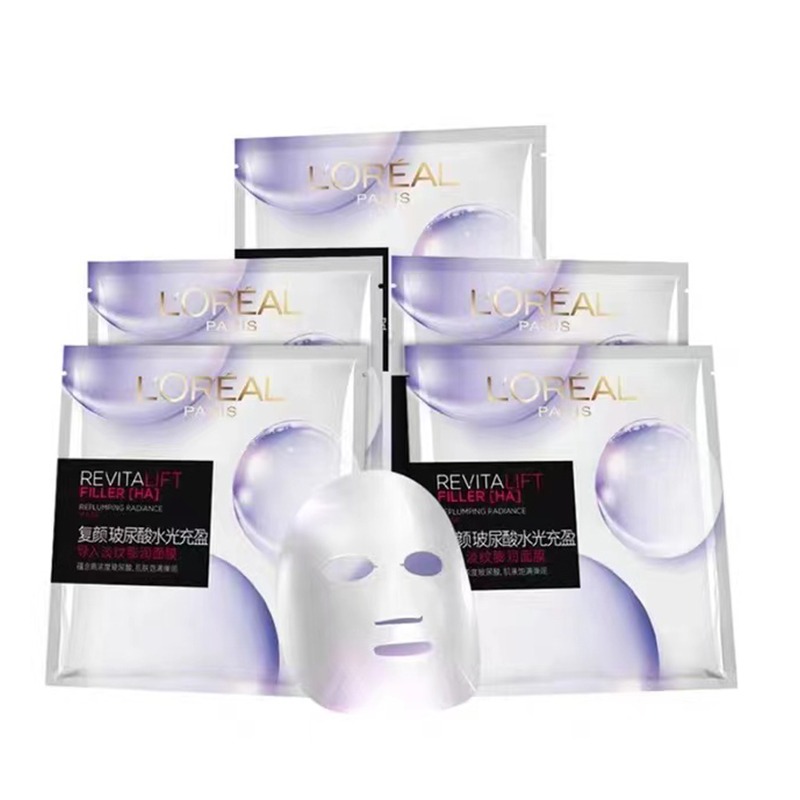 欧莱雅复颜玻尿酸水光面膜