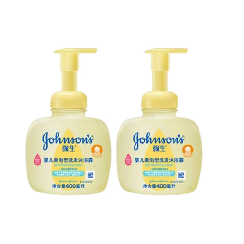 强生无泪配方婴儿洗发沐浴露