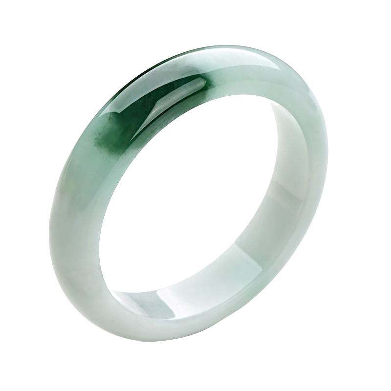 可玉可求 油青玉翡翠手镯