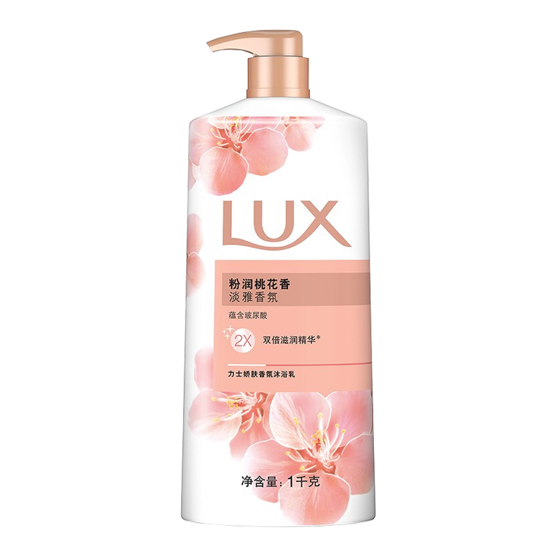 力士 粉润桃花香娇肤香氛沐浴露