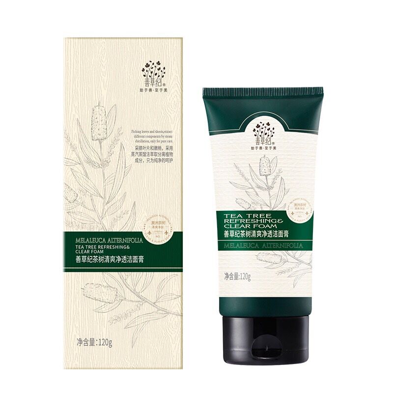 善草纪 澳洲茶树精油洁面乳