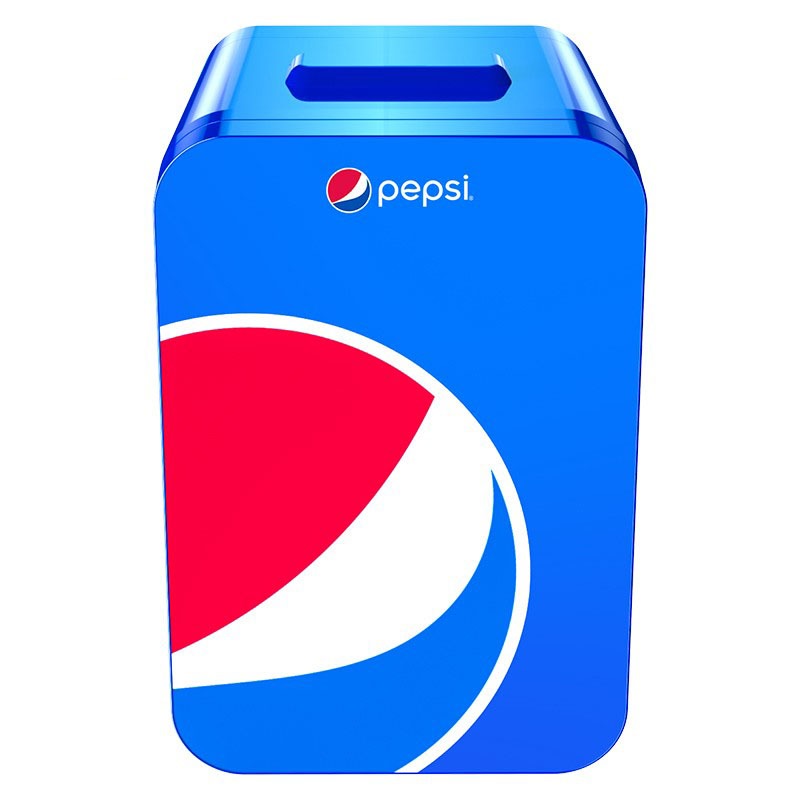 pepsi 撞色 车载冰箱