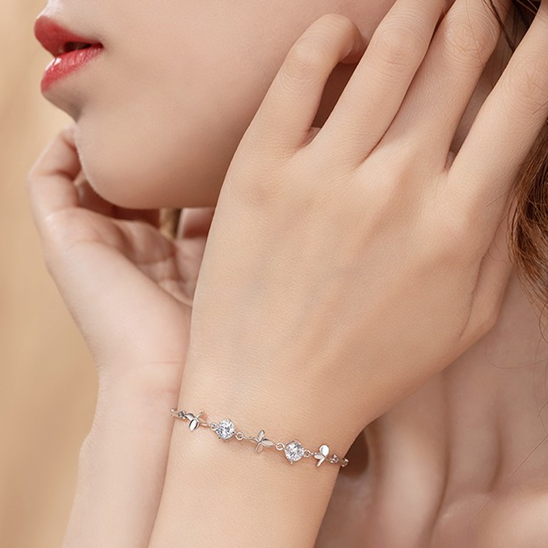 花影 莫桑钻手链