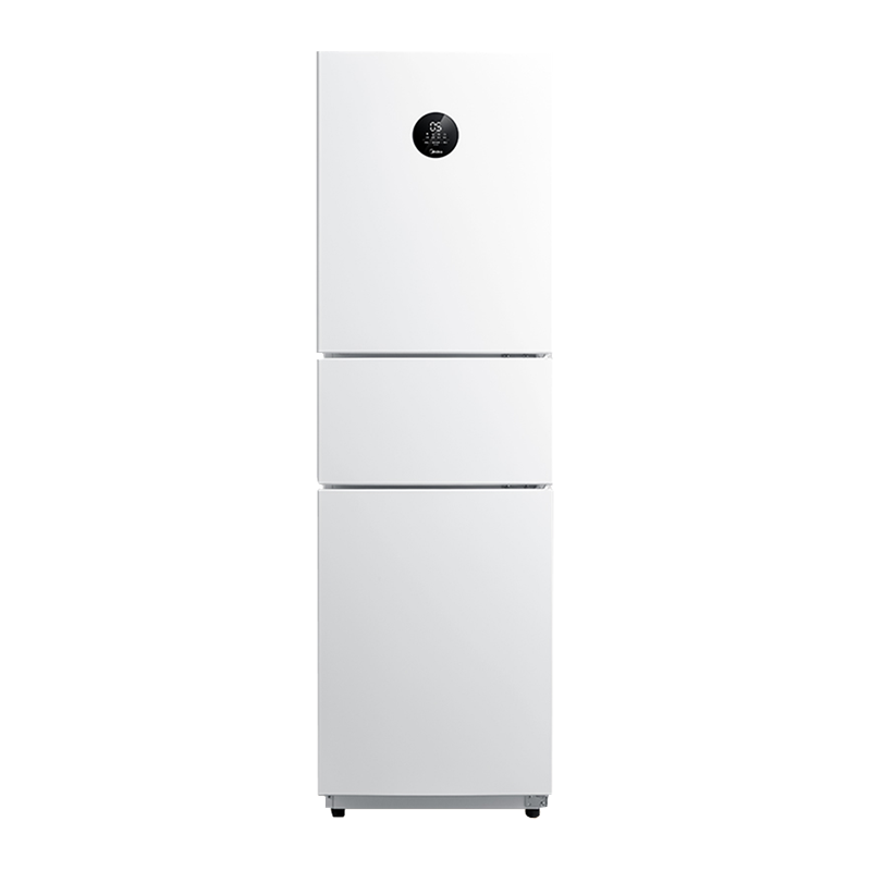 美的 铂金净味去异味三门冰箱