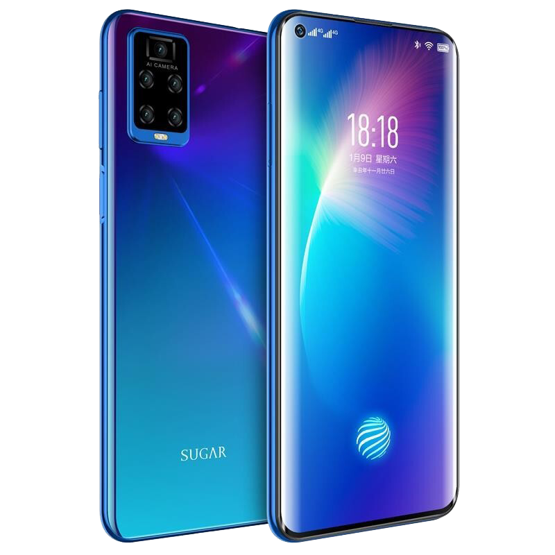 糖果 侧键指纹解锁手机