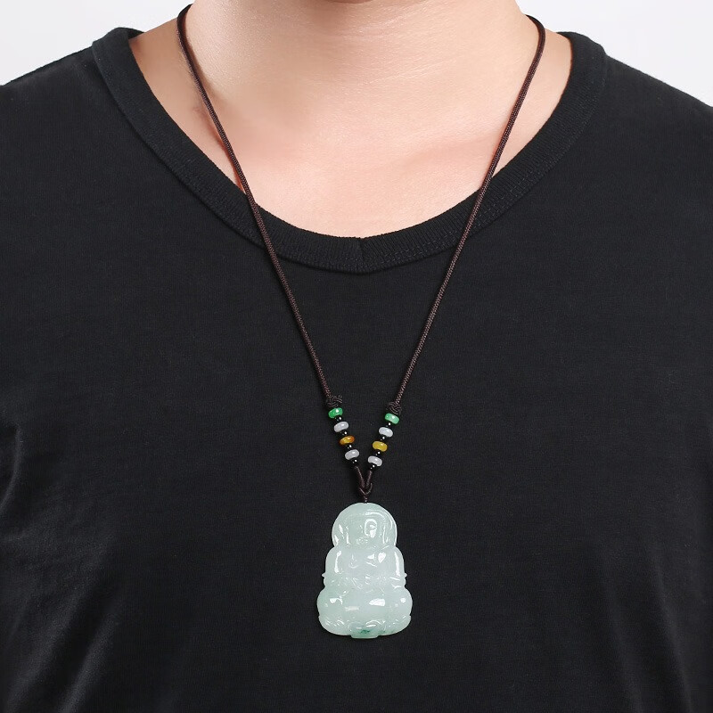 凤禧 冰糯种无镶嵌 吊坠