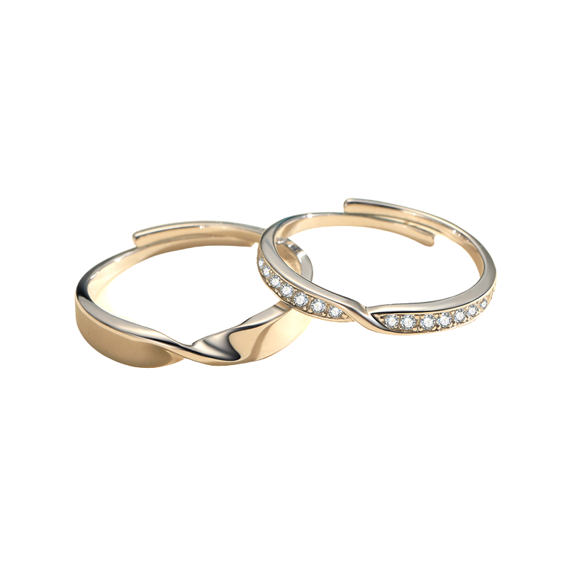 vigg 莫比乌斯环情侣对戒