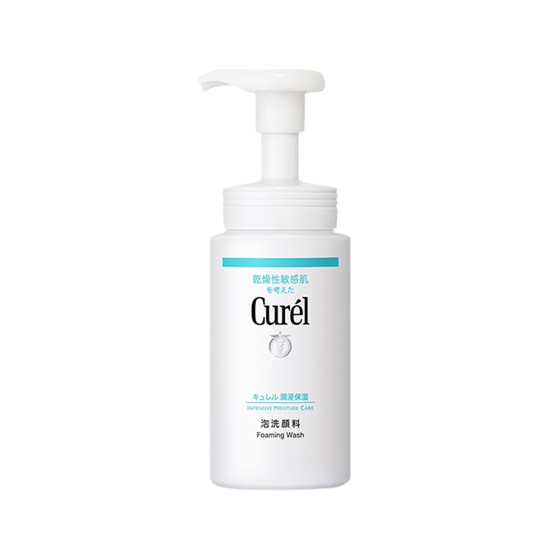 珂润 泡沫绵密洁面乳