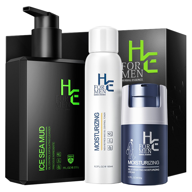 赫恩 男士补水净油护肤套装
