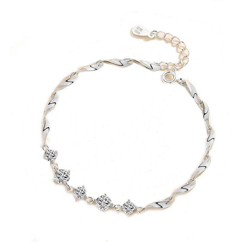 唯一999足银手链