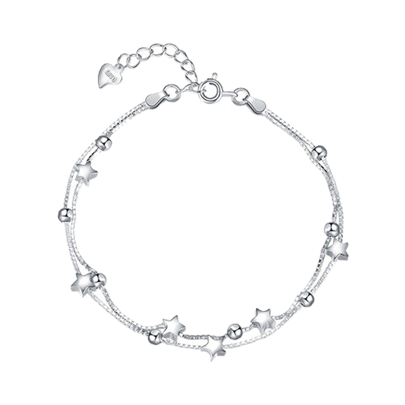 花影星星转运珠手链