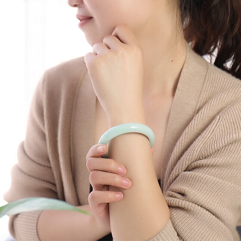 圣列 圆润宽边 手镯