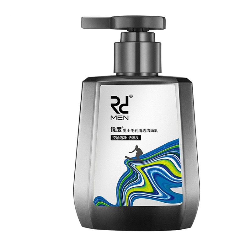 锐度 温和去油 男士洗面奶