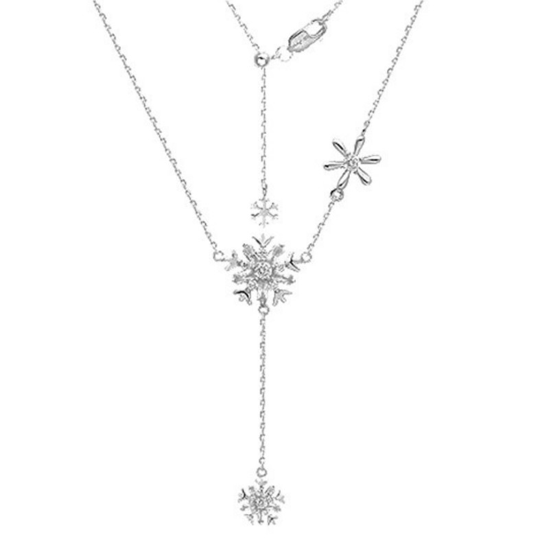 ARSIS雪花锁骨链