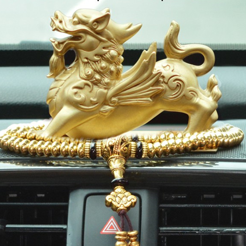 卡丽蒂 铜貔貅汽车摆件
