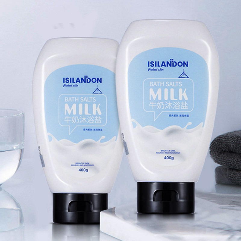 伊诗兰顿牛奶沐浴盐磨砂膏