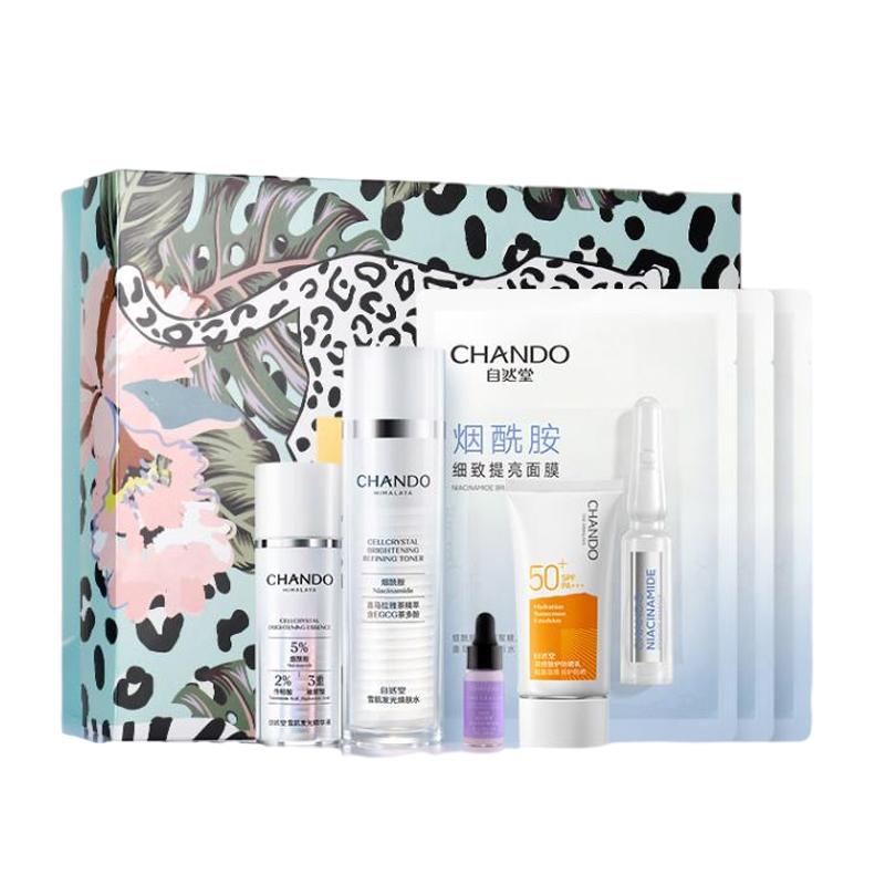 自然堂 雪肌发光 护肤套装