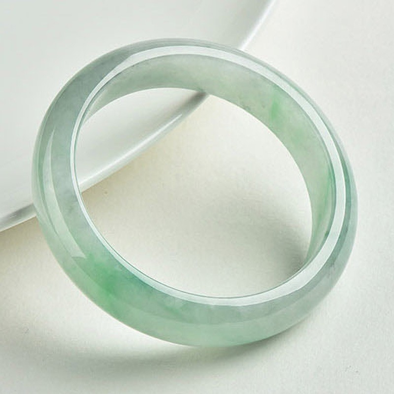 禾目玉阁 清澈透亮翡翠玉镯