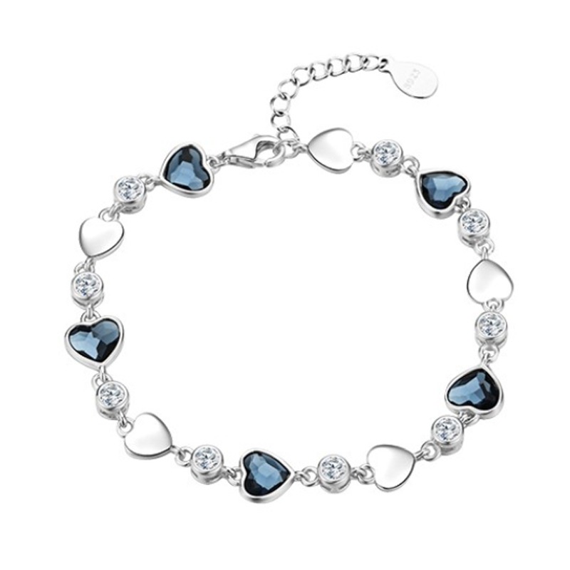 沫兰 爱心造型 手链