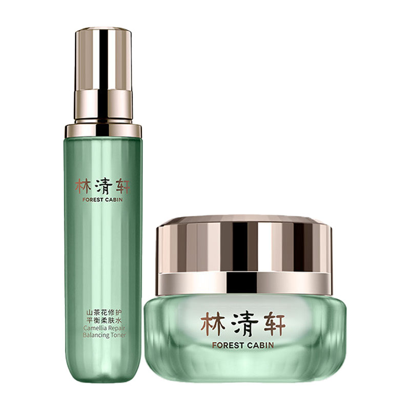 林清轩 山茶花修护平衡水霜套装