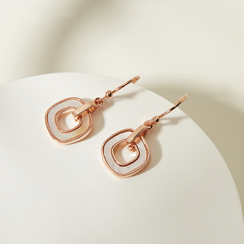 AJIDOU 简约几何时尚耳饰