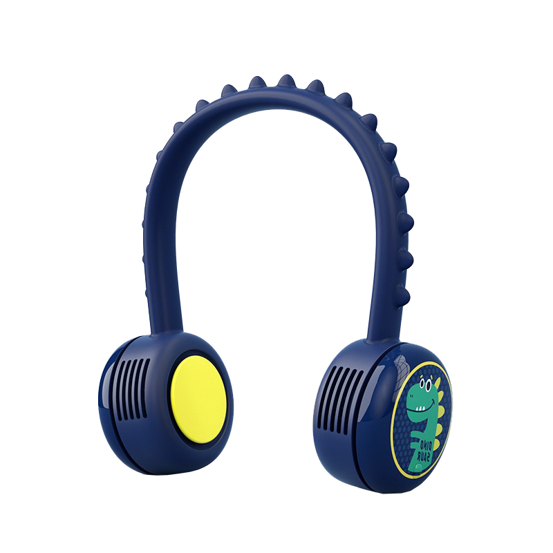 古姿 安全无叶挂脖风扇