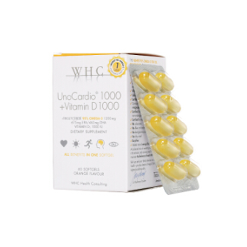 WHC深海鱼油维D软胶囊