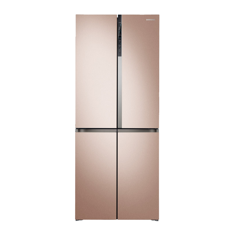 三星 丝绒棕金属面板冰箱