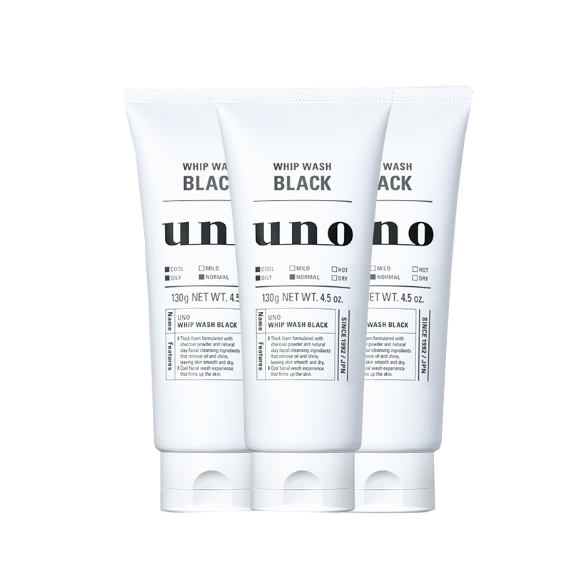 吾诺 男士炭活净颜洗面奶