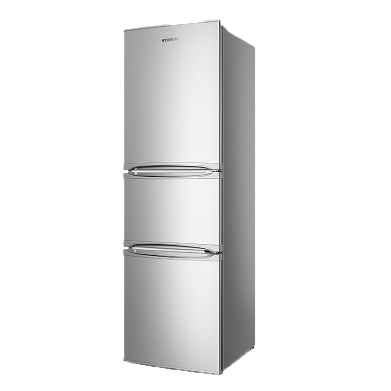 现代 家用三门冰箱