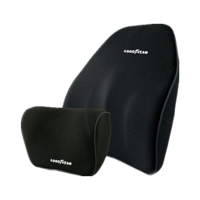 固特异人体工学护颈汽车头枕腰靠