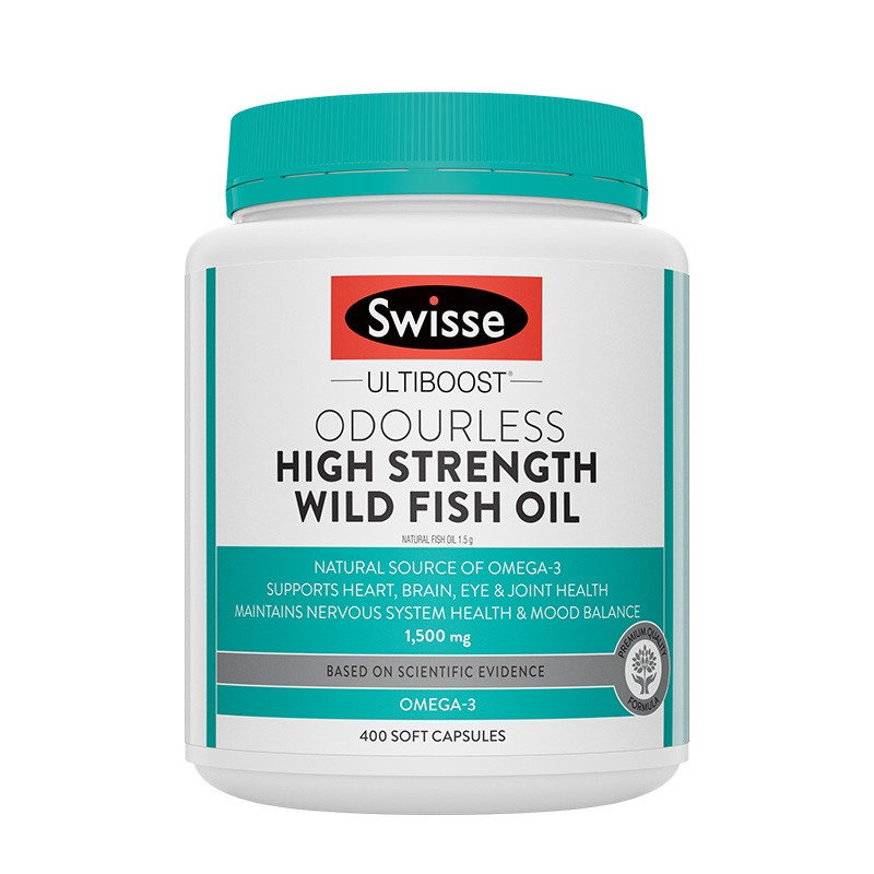 斯维诗 无腥味 鱼油胶囊