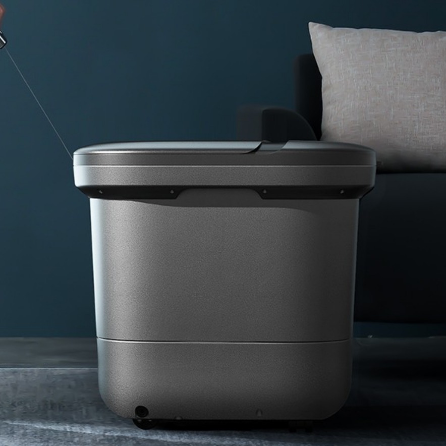 HITH 鲸鱼灰自动加热足浴盆