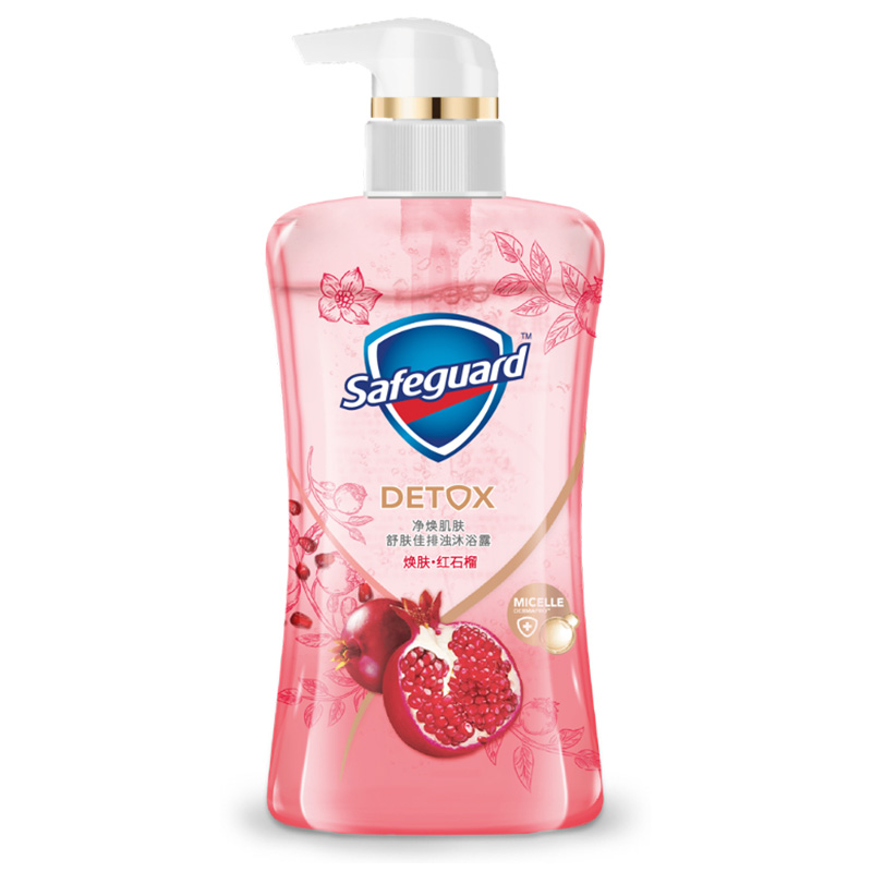 舒肤佳 红石榴焕肤排浊沐浴露