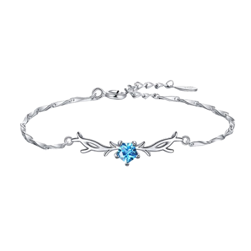 卡蒂罗 足银鹿角腕饰