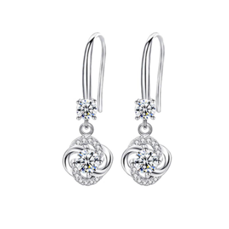 建禄 四叶草 耳饰