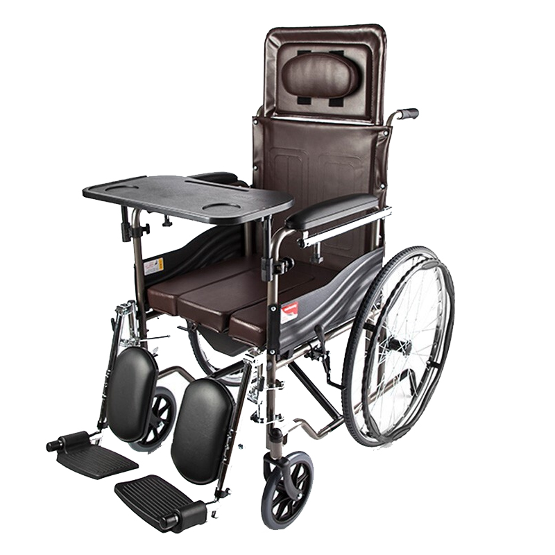 鱼跃 钢管加固轮椅