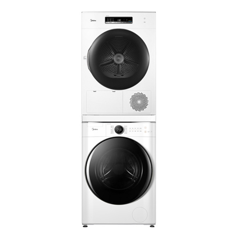 美的 直驱安静洗烘套装