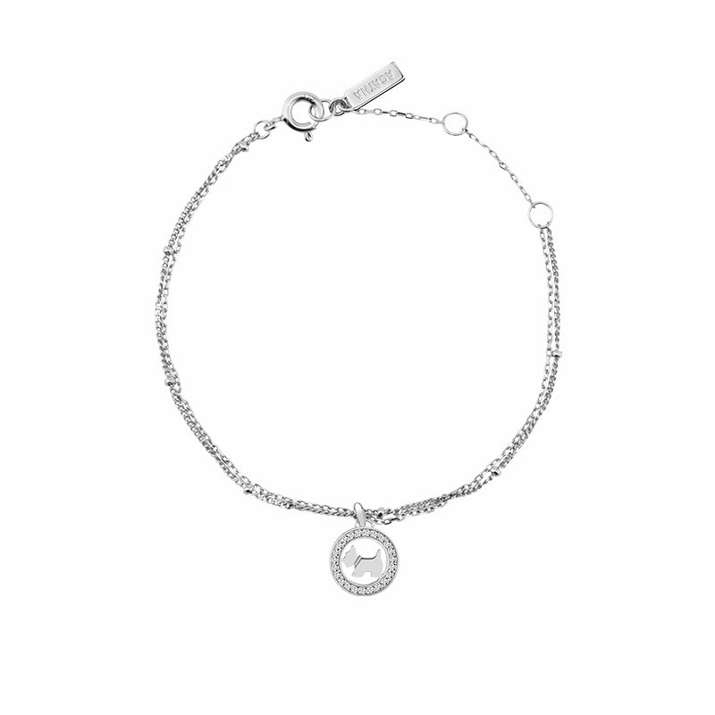 AGATHA闪石吊牌手链