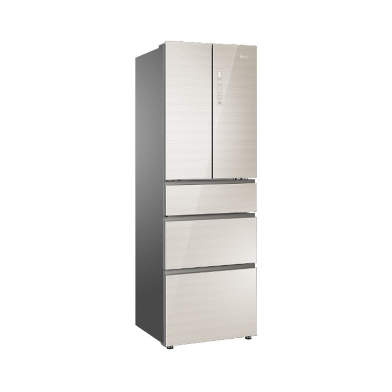 海尔 彩晶玻璃面板超薄冰箱