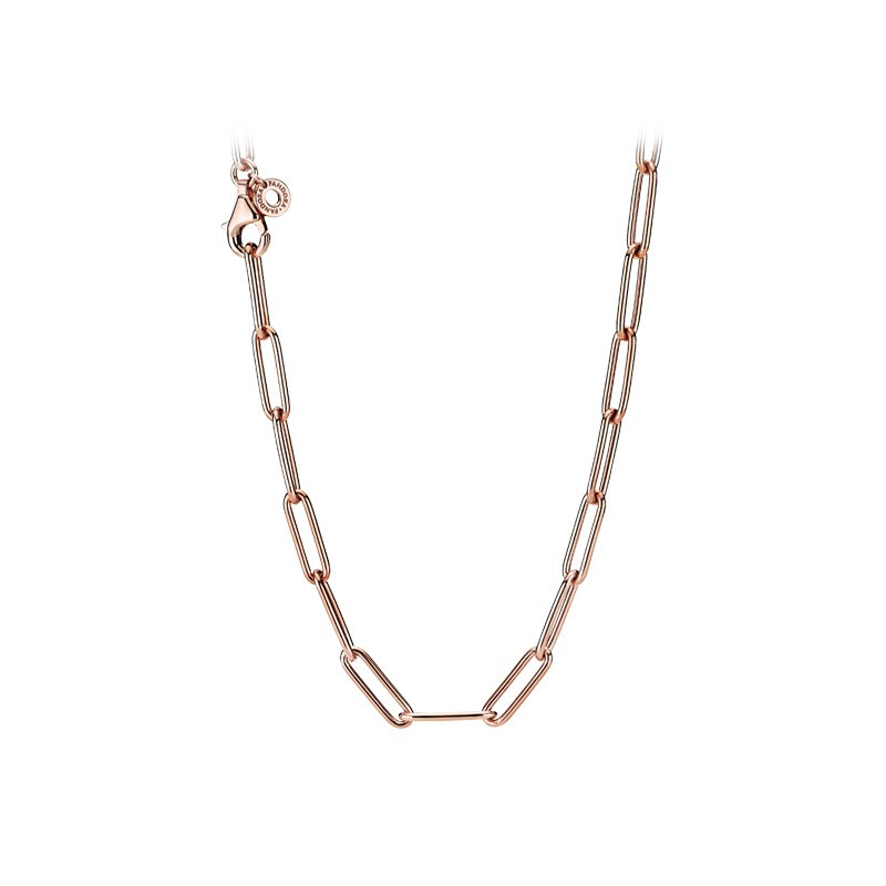 潘多拉 铜银合金项链