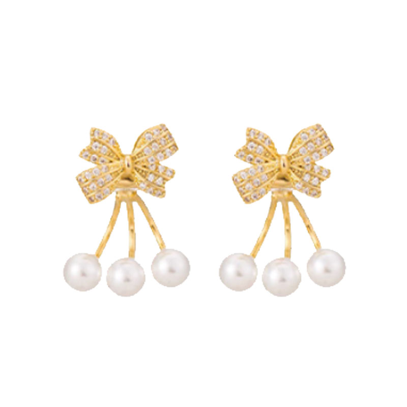 缔晶 可爱珍珠耳饰