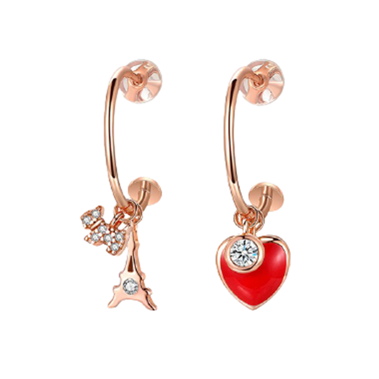 AGATHA 巴黎之心耳饰