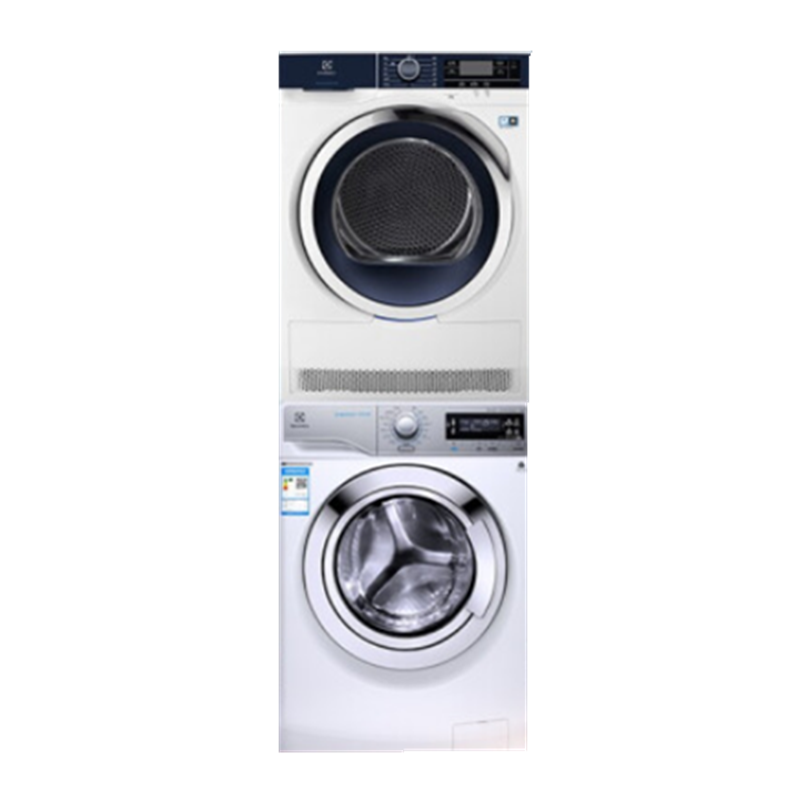 伊莱克斯 智能感湿滚筒洗烘套装