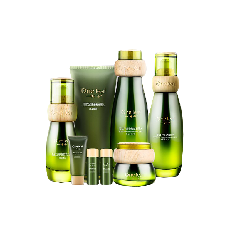 一叶子 覆盆子紧致保湿套装